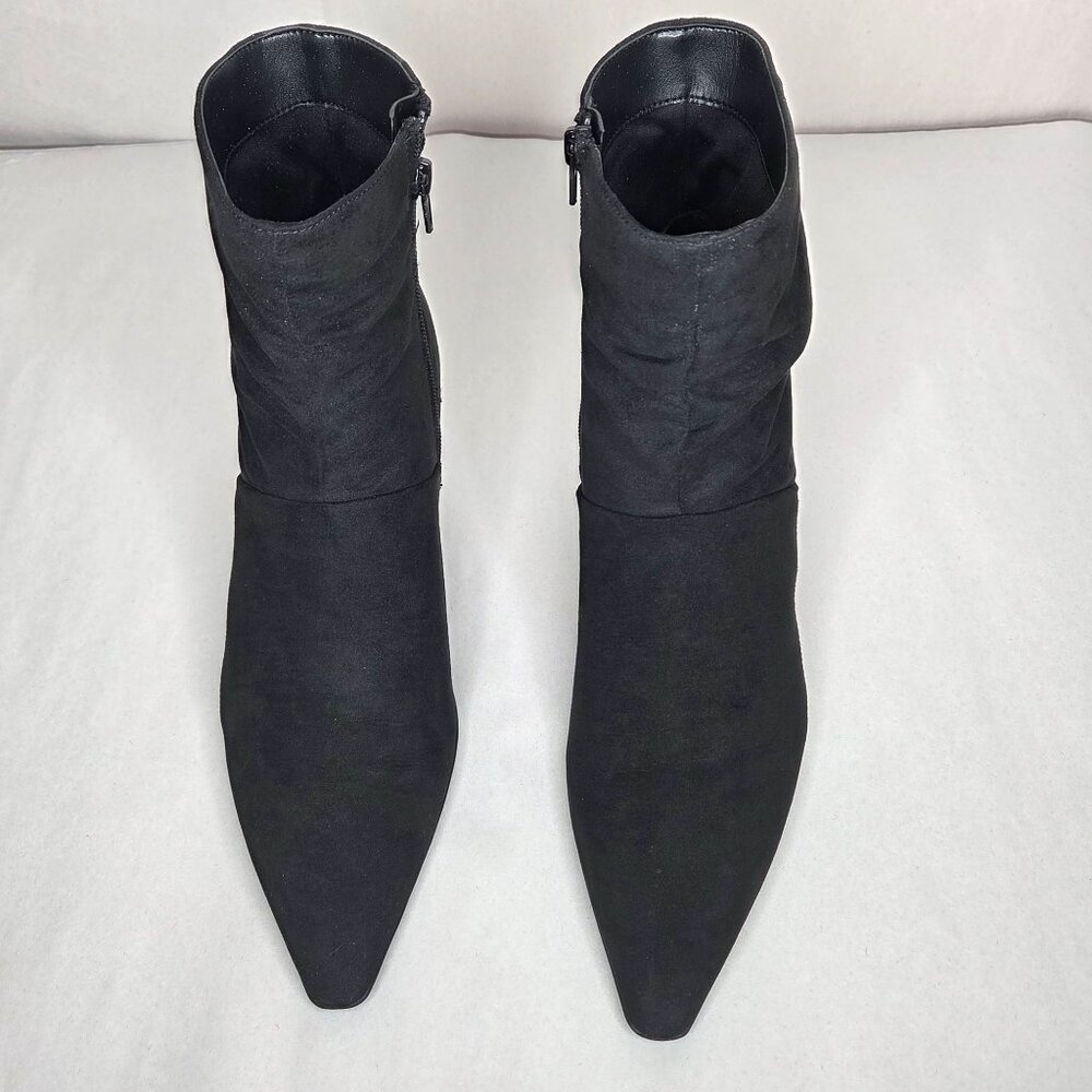 NWT Naturalizer Women's Tribute Black Slouchy Dress Booties - Picture 2 of 8